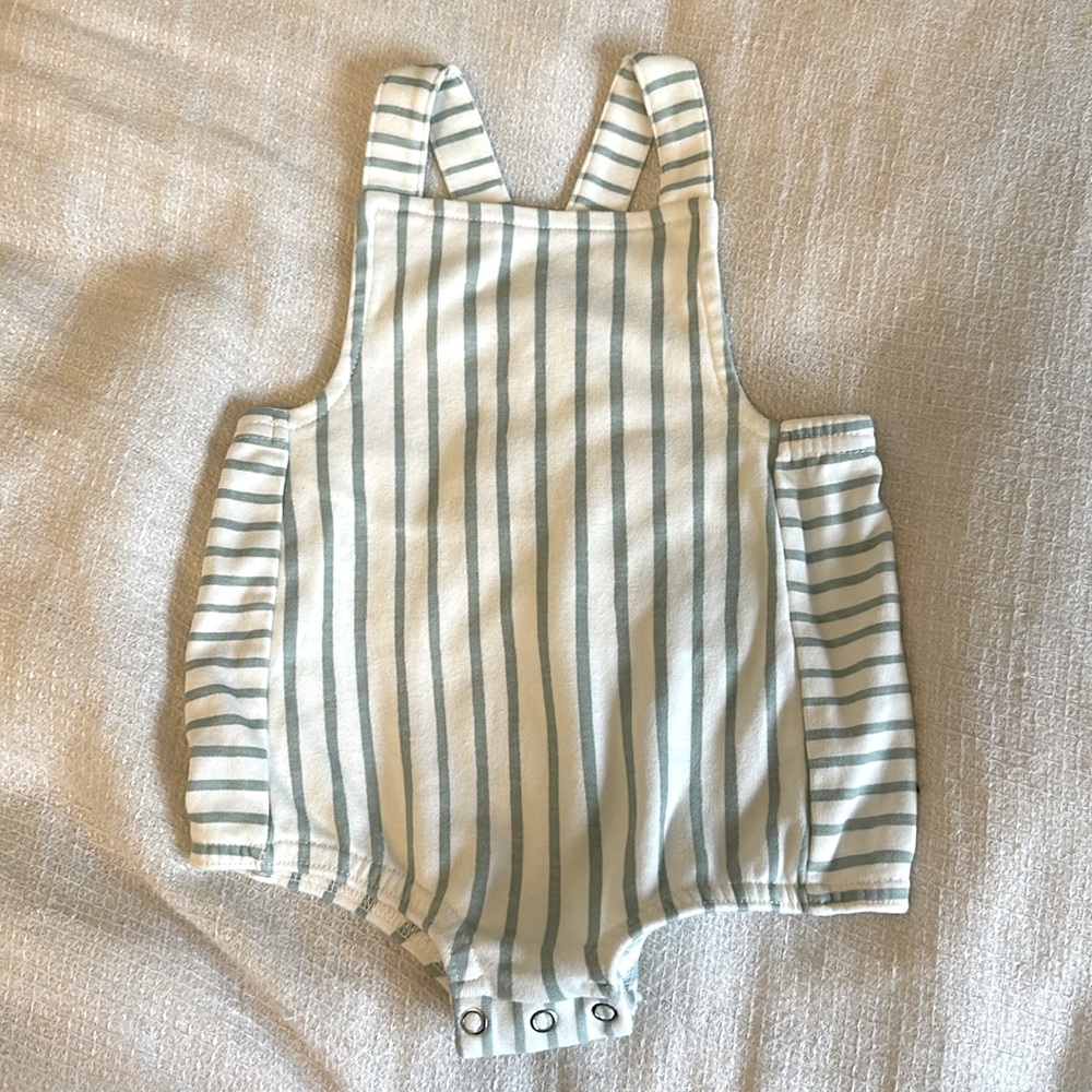 Pehr- Criss Cross Organic Cotton One- Piece- 0-3 Months